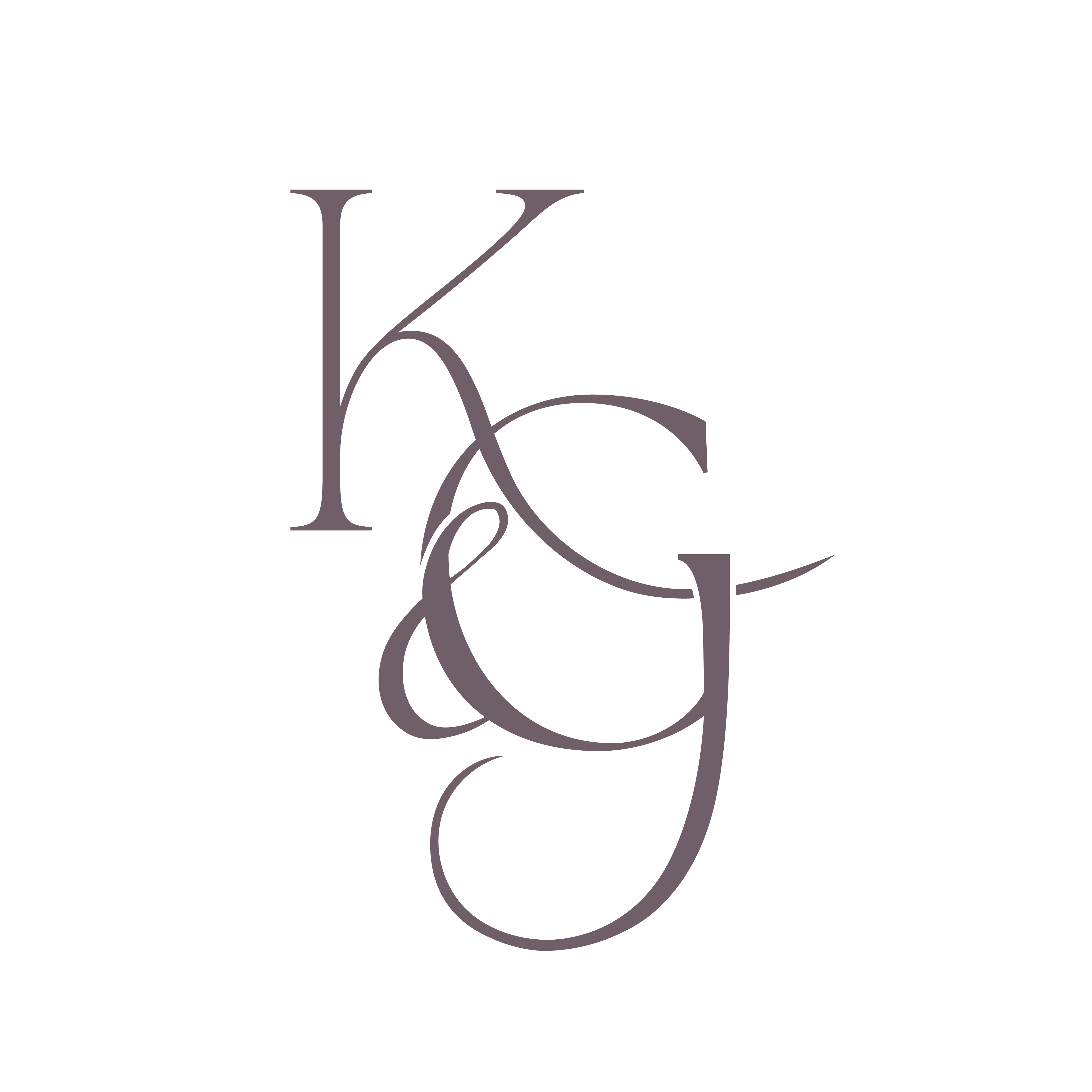K & G monogram